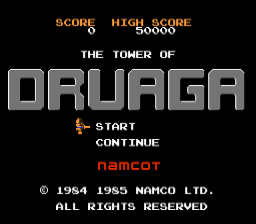 Druaga no Tou (J) (Namcot Collection,Namco Museum Archives Vol 1) [!]-video